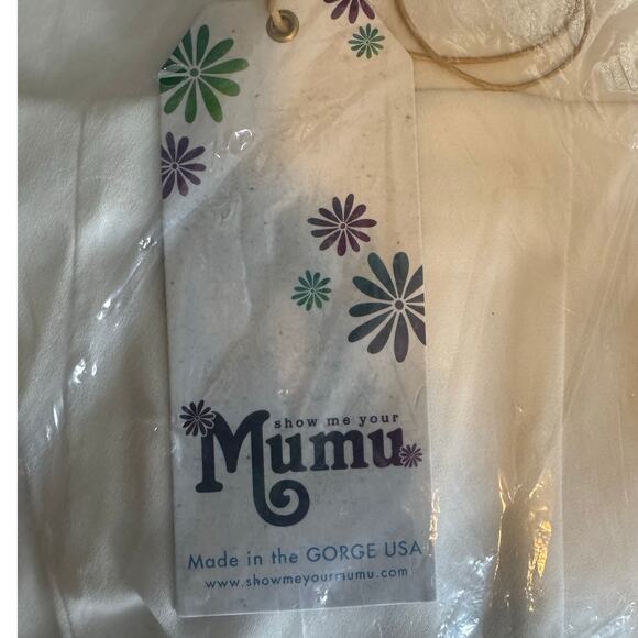 Show Me Your Mumu Princess Ariel Ball Gown Skirt Ivory NWT Size 2XL Maxi - Picture 9 of 9